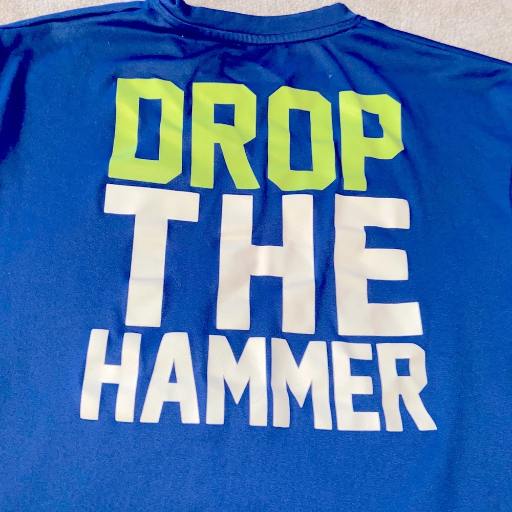 Under Armour running shirt - Drop the Hammer